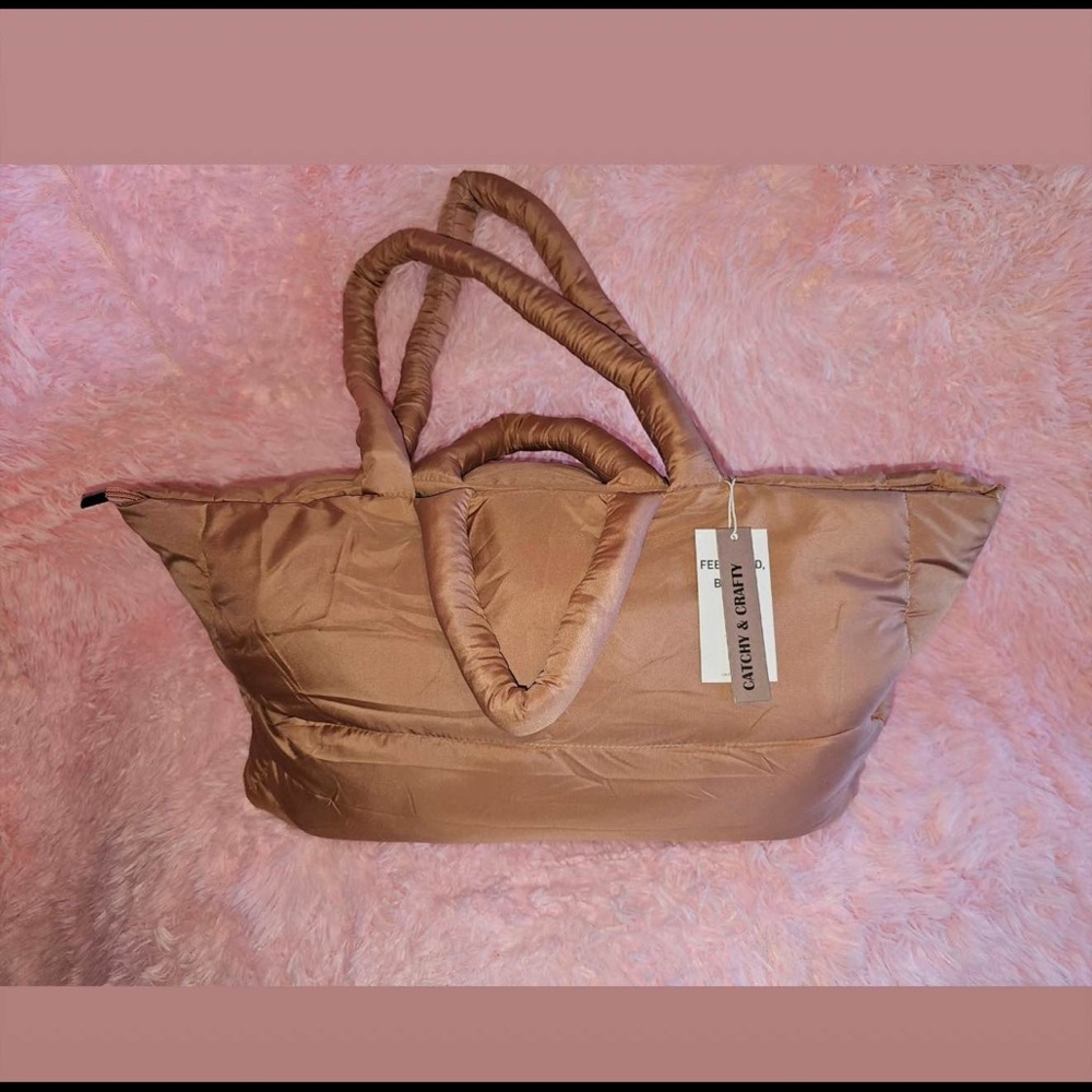 Elegant Brown Tote Bag